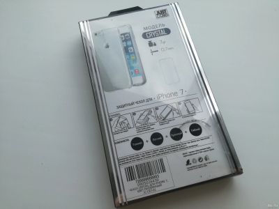 Лот: 13836264. Фото: 1. Защитный чехол для IPhone 7 прозрачный... Чехлы, бамперы