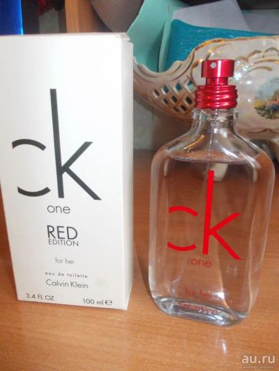 Лот: 8991022. Фото: 1. CK One Red Edition for Her от... Женская парфюмерия