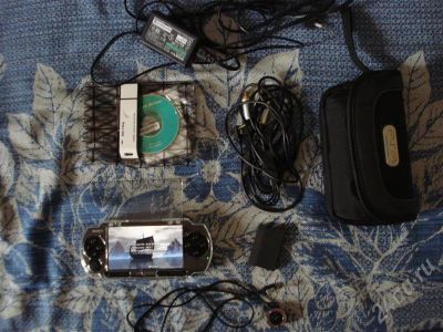 Лот: 396333. Фото: 1. psp 3008,прошита 8гб+ акссесуары. Игровые приставки, консоли