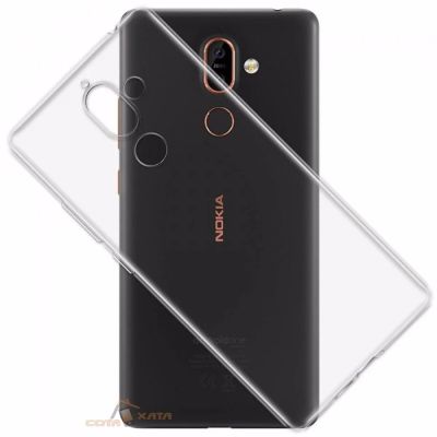 Лот: 11912137. Фото: 1. Чехол Nokia 7 Plus Siberia Силикон... Чехлы, бамперы