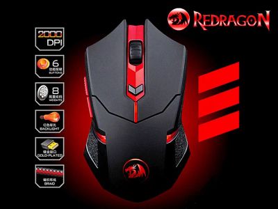 Лот: 7671177. Фото: 1. Игровая мышь RedDragon Centrophorus. Клавиатуры и мыши