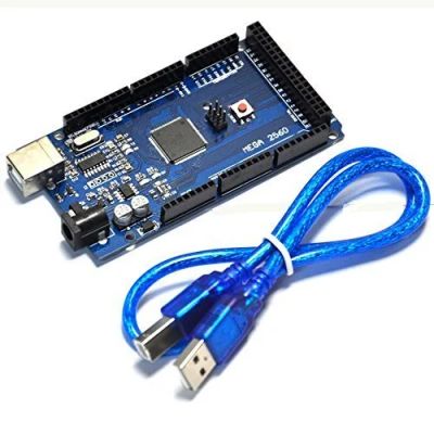 Лот: 9221168. Фото: 1. Arduino Mega 2560 R3 (ATmega2560... Микроконтроллеры