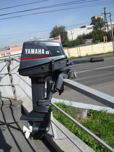 Лот: 4421334. Фото: 1. Лодочный мотор Yamaha 6л.с. Лодочные моторы