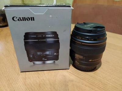 Лот: 18390719. Фото: 1. Canon EF 85/1.8 USM. Объективы