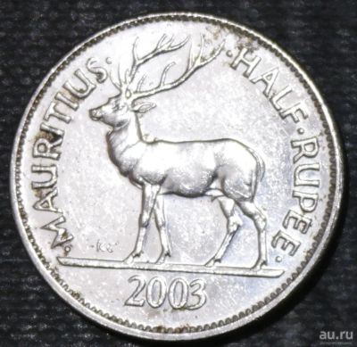 Лот: 13757762. Фото: 1. Экзотика с рубля (18329) Маврикий. Остальные страны