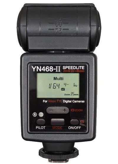 Лот: 10081289. Фото: 1. Вспышка YongNuo Speedlite YN-468... Вспышки, осветители, рассеиватели