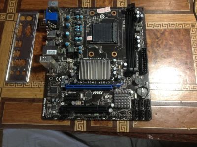 Лот: 11483845. Фото: 1. Материнская плата MSI 760GM-P23... Материнские платы