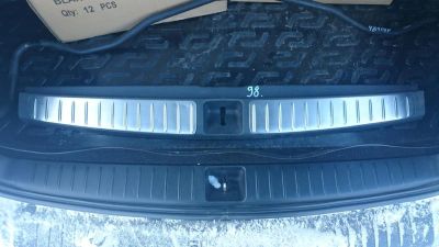Лот: 6472578. Фото: 1. Накладка багажника Subaru legacy... Кузов