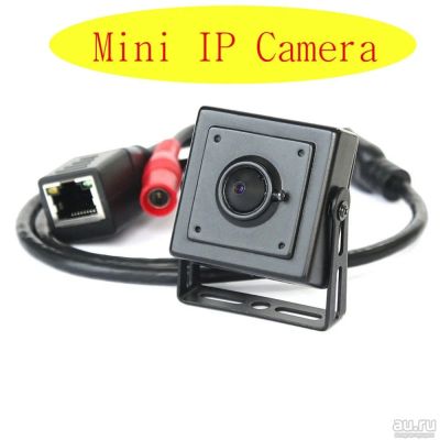 Лот: 13569800. Фото: 1. Мини камера IP 2.0Mp металл/объектив... Видеонаблюдение