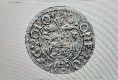 Лот: 22170476. Фото: 1. Монета Полторак 1623г серебро5. Россия до 1917 года