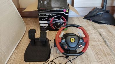 Лот: 18623512. Фото: 1. Руль Thrustmaster ferrari 458... Рули, джойстики