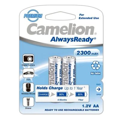Лот: 15551762. Фото: 1. АКБ AA Camelion 2300mAч alway... Батарейки, аккумуляторы, элементы питания