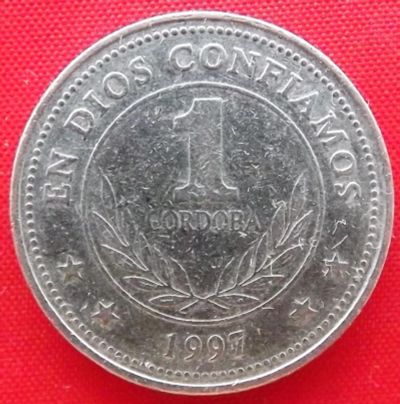 Лот: 4713797. Фото: 1. (№3581/LF) 1 кордоба 1997 (Никарагуа... Америка