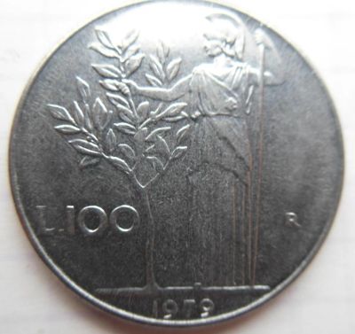 Лот: 8561682. Фото: 1. италия 100 лир 1979. Европа