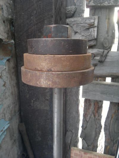 Лот: 6633428. Фото: 1. Штанга 68кг. Штанги, блины