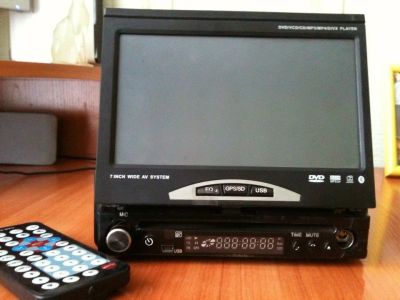 Лот: 4929697. Фото: 1. Магнитола Pioneer с телевизором. Мониторы, DVD