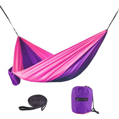 Лот: 24636209. Фото: 1. Гамак Alpha Caprice 1 purple-pink. Спальные мешки, надувные кровати, коврики туристические
