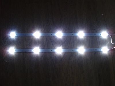 Лот: 25237471. Фото: 1. LCD LED подсветка, стринг светодиодный... Запчасти для телевизоров, видеотехники, аудиотехники