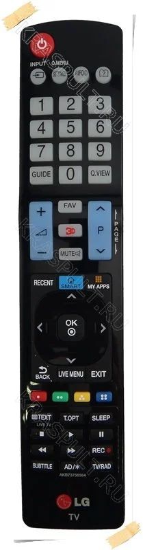 Лот: 10971643. Фото: 1. Пульт LG AKB73756564. Новый! Гарантия... Пульты ДУ