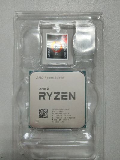 Лот: 19636273. Фото: 1. Ryzen 5 5600. Процессоры