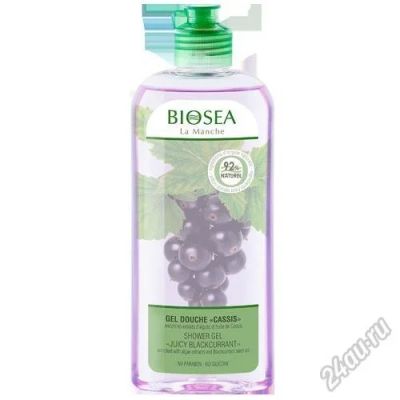 Лот: 5691666. Фото: 1. BIоSEA Гель для душа Сочная смородина. Уход за телом