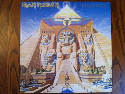 Лот: 867246. Фото: 1. IRON MAIDEN "POWERSLAVE" LP EMI... Аудиозаписи