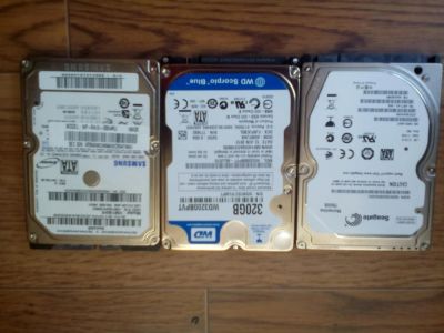 Лот: 6127536. Фото: 1. Неисправные жесткие диски для... Жёсткие диски (HDD)