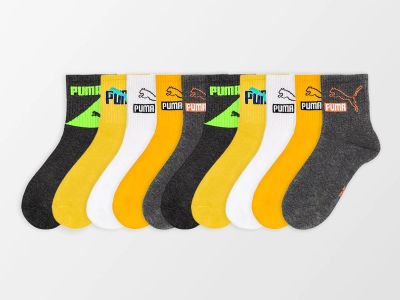 Лот: 25322650. Фото: 1. Носки короткие Puma - 10 пар. Другое (одежда, обувь, галантерея)
