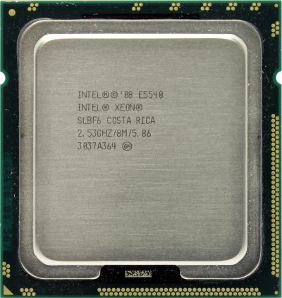 Лот: 19418468. Фото: 1. Процессор Intel Xeon E5540 4/8x2... Процессоры