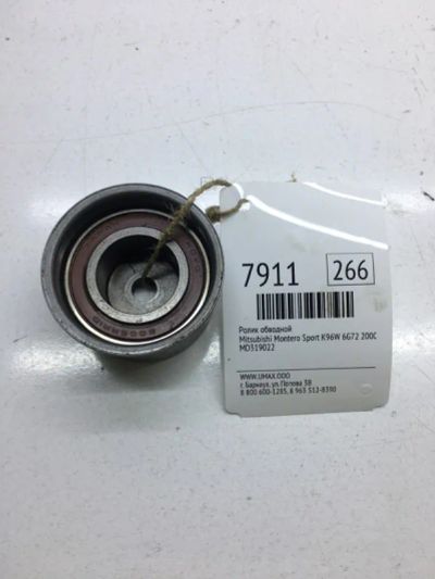 Лот: 20376102. Фото: 1. Ролик обводной Mitsubishi Montero... Двигатель и элементы двигателя
