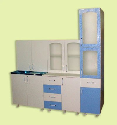 Лот: 6690727. Фото: 1. Кухня Юна-6 2,00 с колонкой (код... Кухонные гарнитуры