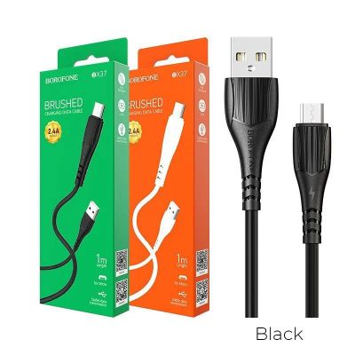 Лот: 22150270. Фото: 1. Кабель BOROFONE microUSB BX-37... Дата-кабели, переходники