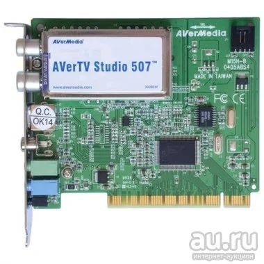 Лот: 15606688. Фото: 1. ТВ тюнер AVerMedia Technologies... ТВ-тюнеры и карты захвата