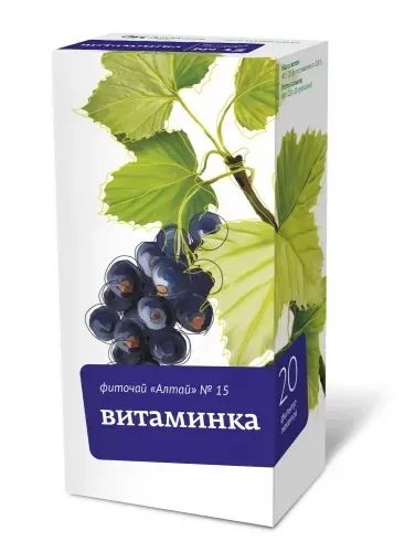 Лот: 25620749. Фото: 1. Алтай фиточай №15 Витаминка ф... Лекарства