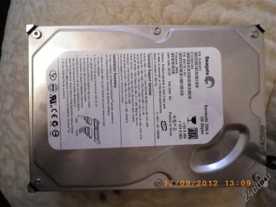 Лот: 2099400. Фото: 1. Винчестер SATA 120Gb. Жёсткие диски (HDD)