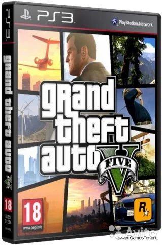 Лот: 7980684. Фото: 1. GTA 5 для Playstation 3 PS3 продажа... Игры для консолей