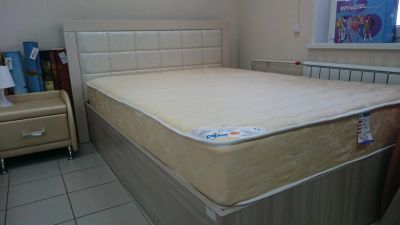 Лот: 5342420. Фото: 1. Кровать 1400*2000 Турин+ ортопед... Кровати