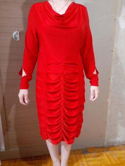 Лот: 20663397. Фото: 1. Платье красное. Платья