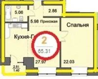 Лот: 6623151. Фото: 1. Продам 2-комн. "Покровка-Life... Квартиры, студии