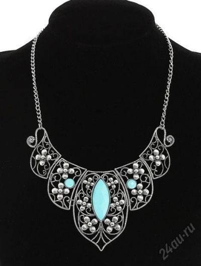 Лот: 5804140. Фото: 1. Колье под бирюзу. Колье