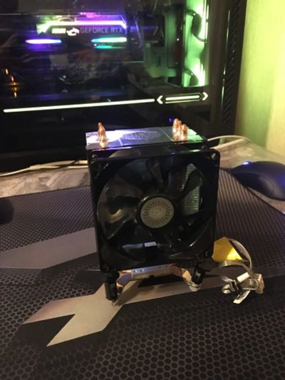 Лот: 17092021. Фото: 1. Кулер для процессора CoolerMaster... Системы охлаждения