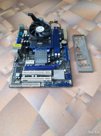 Лот: 14578591. Фото: 1. Материнская плата ASRock 760GM-GS3... Материнские платы