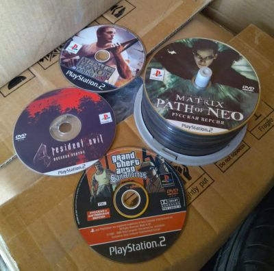Лот: 25023107. Фото: 1. Диски с играми Playstation 2. Игры для консолей