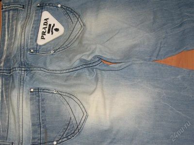 Лот: 2162269. Фото: 1. джинсы PRADA. Джинсы