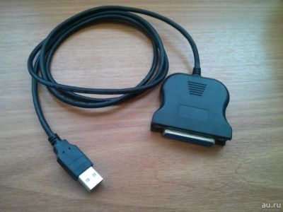 Лот: 8806553. Фото: 1. Кабель, переходник USB-LPT. Шлейфы, кабели, переходники