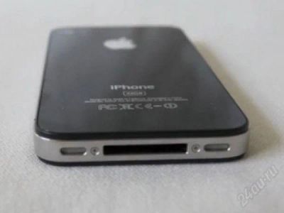 Лот: 1615605. Фото: 1. iPhone 4 16g black!!! РСТ!!! Полный... Смартфоны