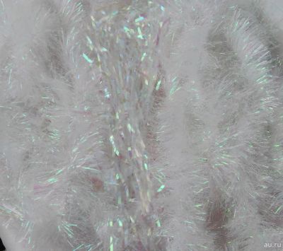 Лот: 12669293. Фото: 1. Новогодняя мишура и дождик. Белые... Гирлянды, шарики, новогодние аксессуары