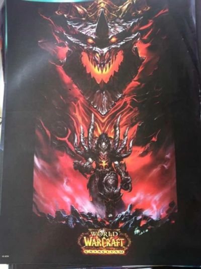 Лот: 2972273. Фото: 1. Большой постер World of Warcraft... Сувенирные мелочи