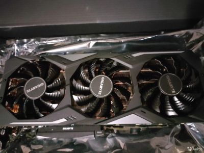 Лот: 19249940. Фото: 1. Gigabyte RTX 2070 super gaming... Видеокарты