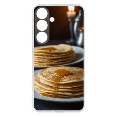 Лот: 25134891. Фото: 1. Чехол Krutoff Clear Case "Масленица... Чехлы, бамперы